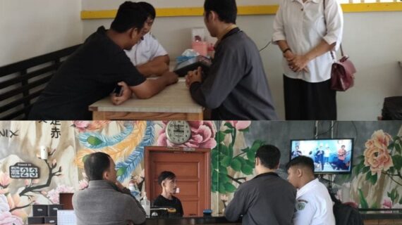 BAPENDA KUTAI BARAT LAKUKAN PENGAWASAN DAN PENGECEKKAN PENGGUNAAN MESIN CASH REGISTER WAJIB PAJAK