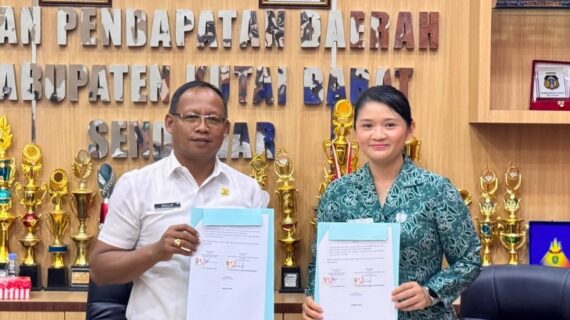 MoU ANTARA TP PKK & BAPENDA KUTAI BARAT TINGKATAN PARTISIPASI MASYARAKAT DALAM PEMBAYARAN PAJAK DAERAH